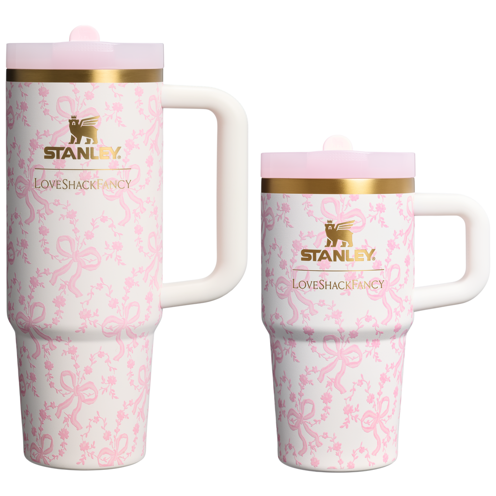 Stanley 1913 x LoveShackFancy Holiday The Quencher® Details ProTour Tumbler Set | 2-pack